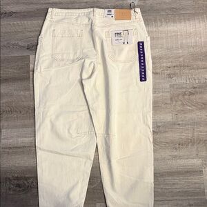 Frye Barrel Cream Jeans